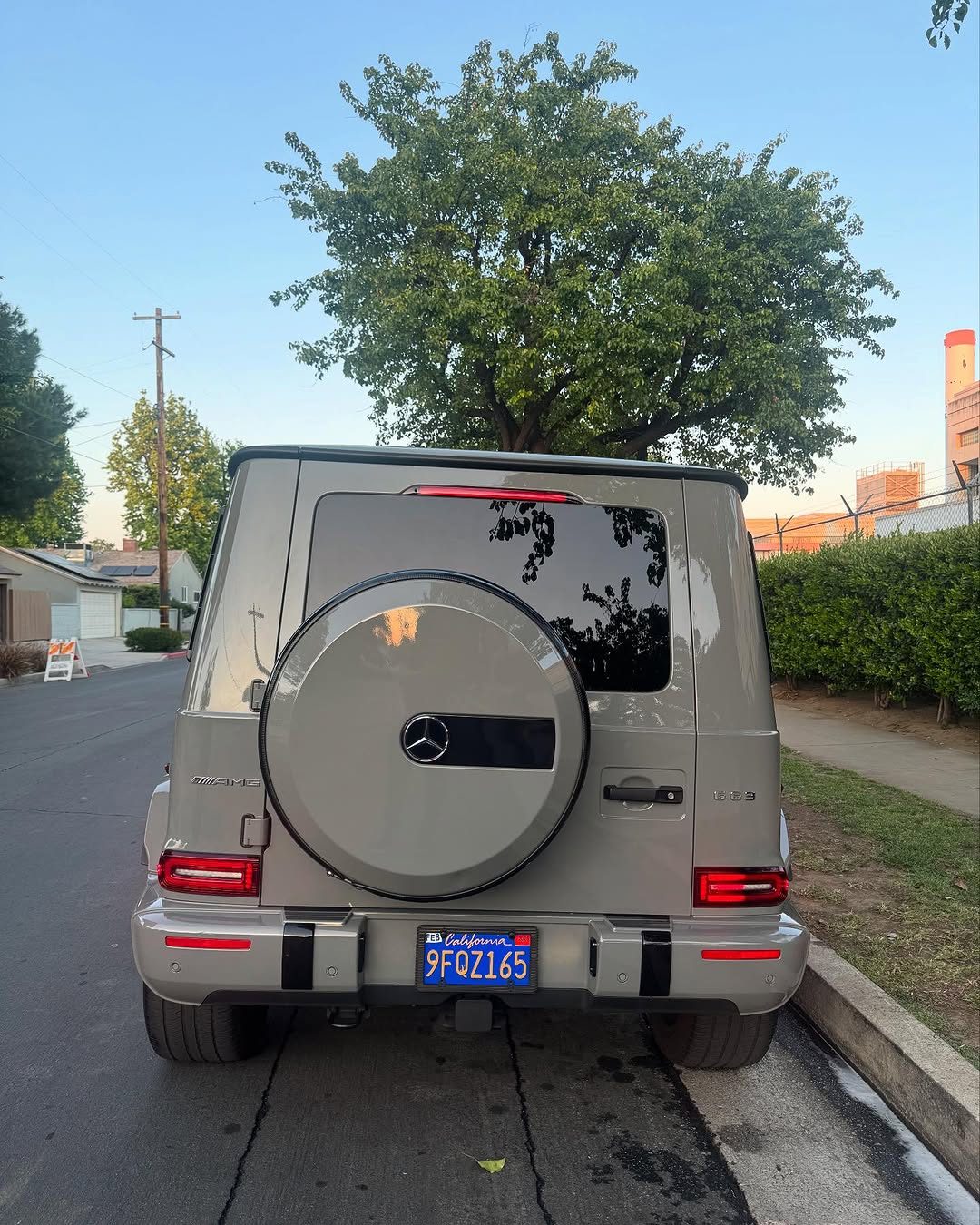 White G-Wagon after an exterior detail - Top Valley Detail